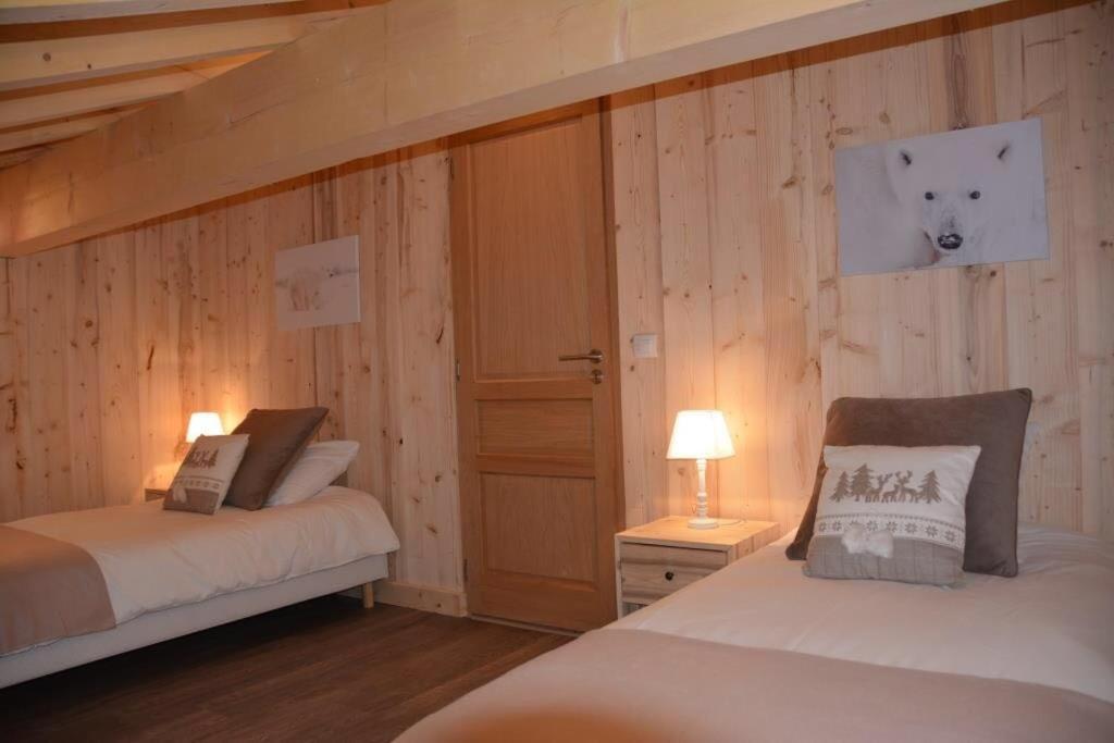 Chalet Alexanne - Meuble De Tourisme Classe 3 Etoiles - Porte De St Gervais Passy  Bagian luar foto